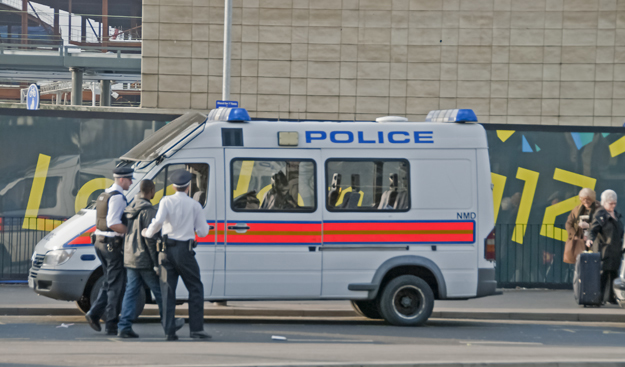 Young man arrested Stratford Station 2009